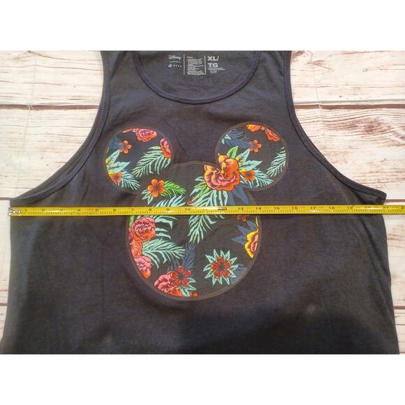 Neff Disney Collab Mickey Mouse Tropical Print Tank Top XL - Picture 3 of 6